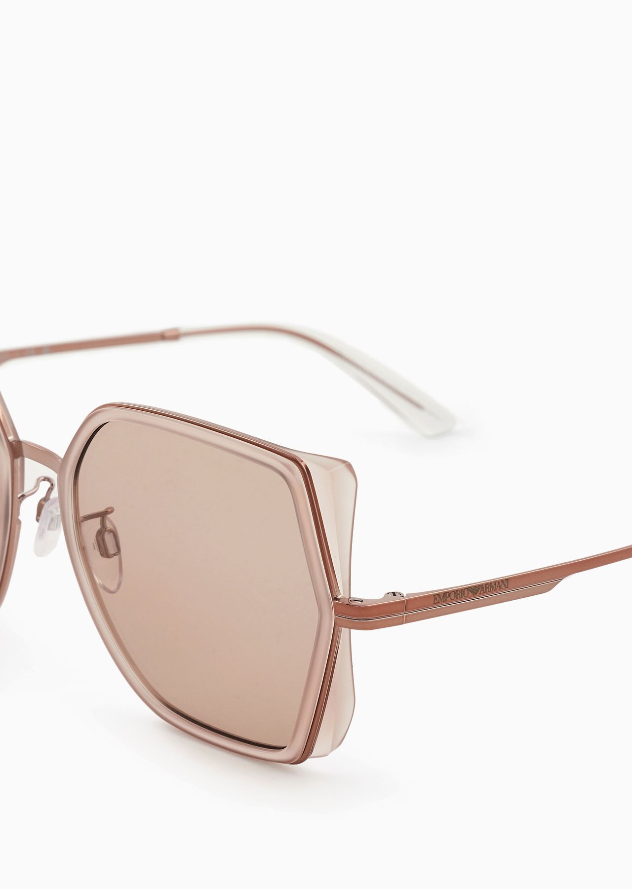 Women’s square oversized sunglasses Asian fit - 4