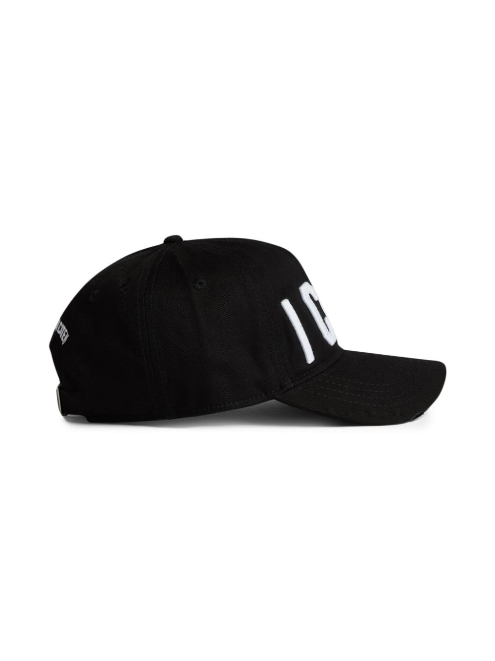 logo-embroidered baseball hat - 3
