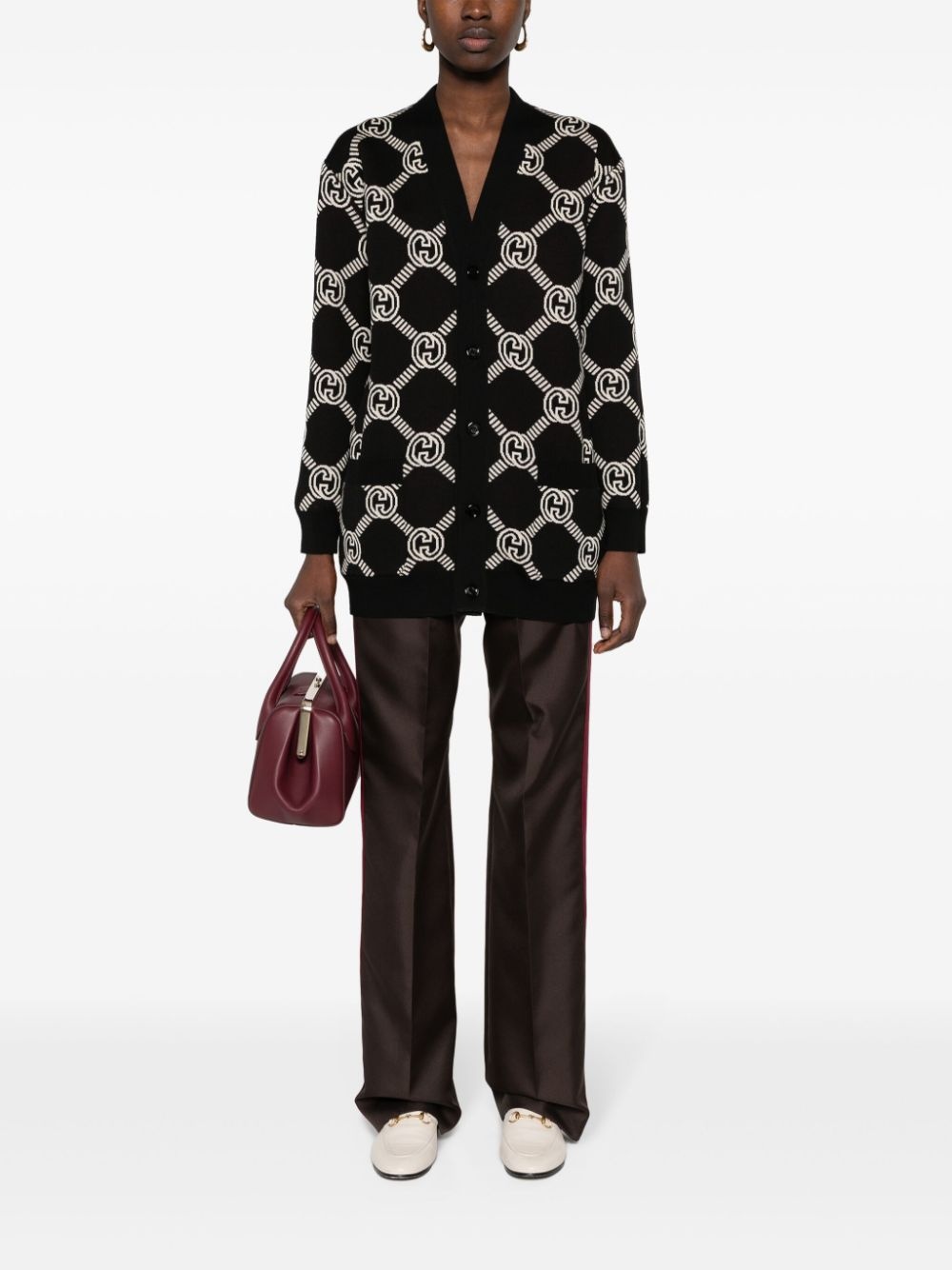 reversible Interlocking G cardigan - 6