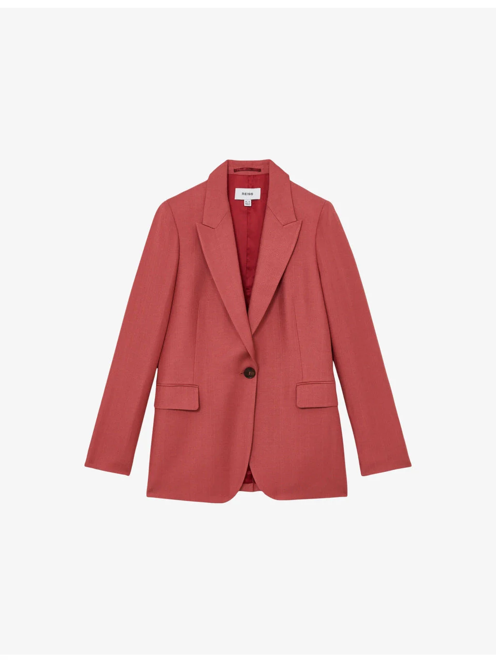 Jules Single-Breasted Woven Jacket - 1