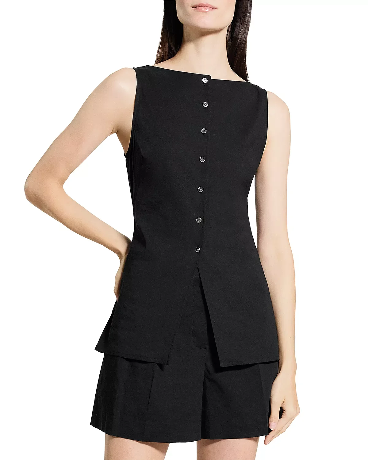 Cutaway Vest Top - 1