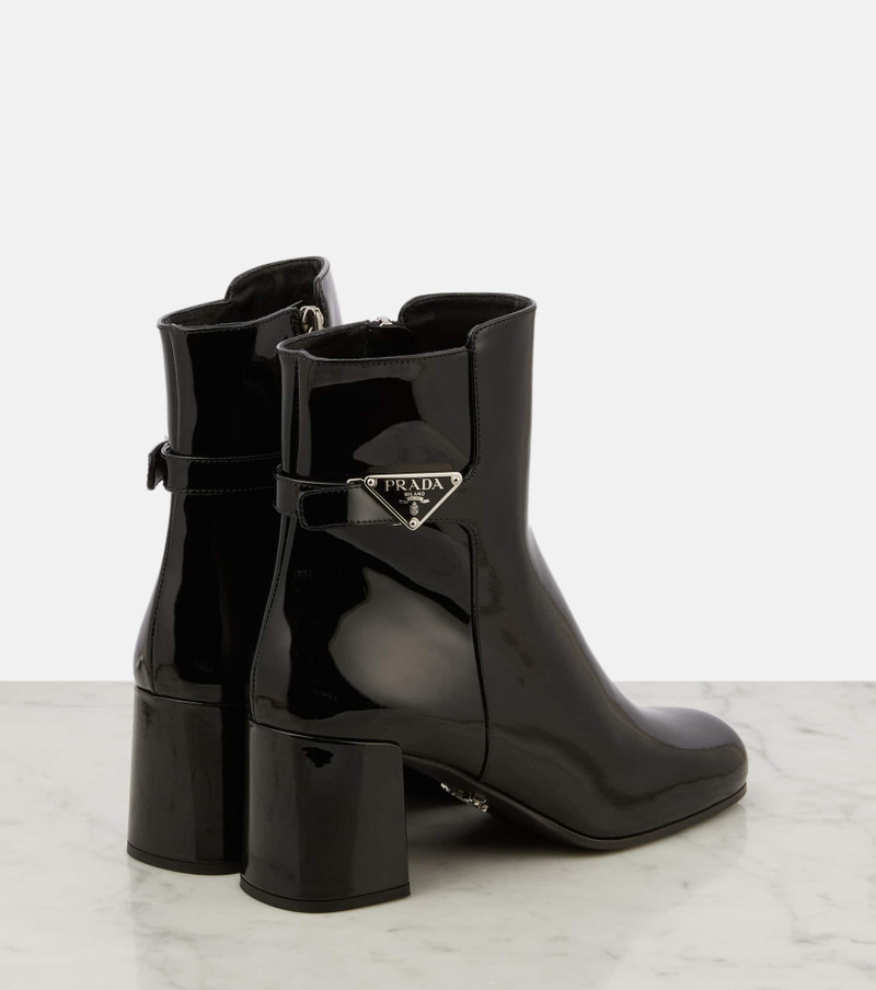 Prada Patent leather ankle boots outlook