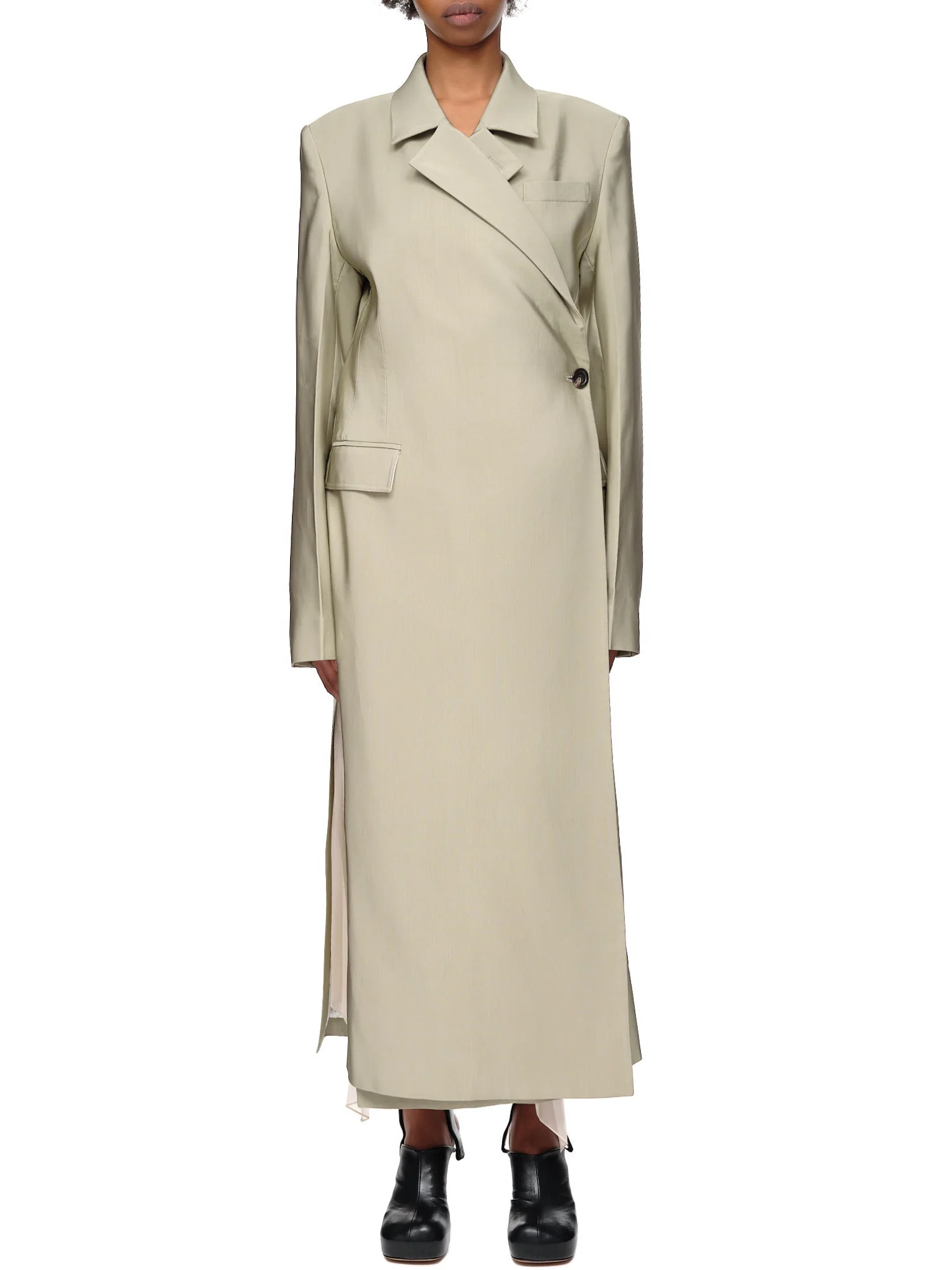 Duster Length Coat - 1