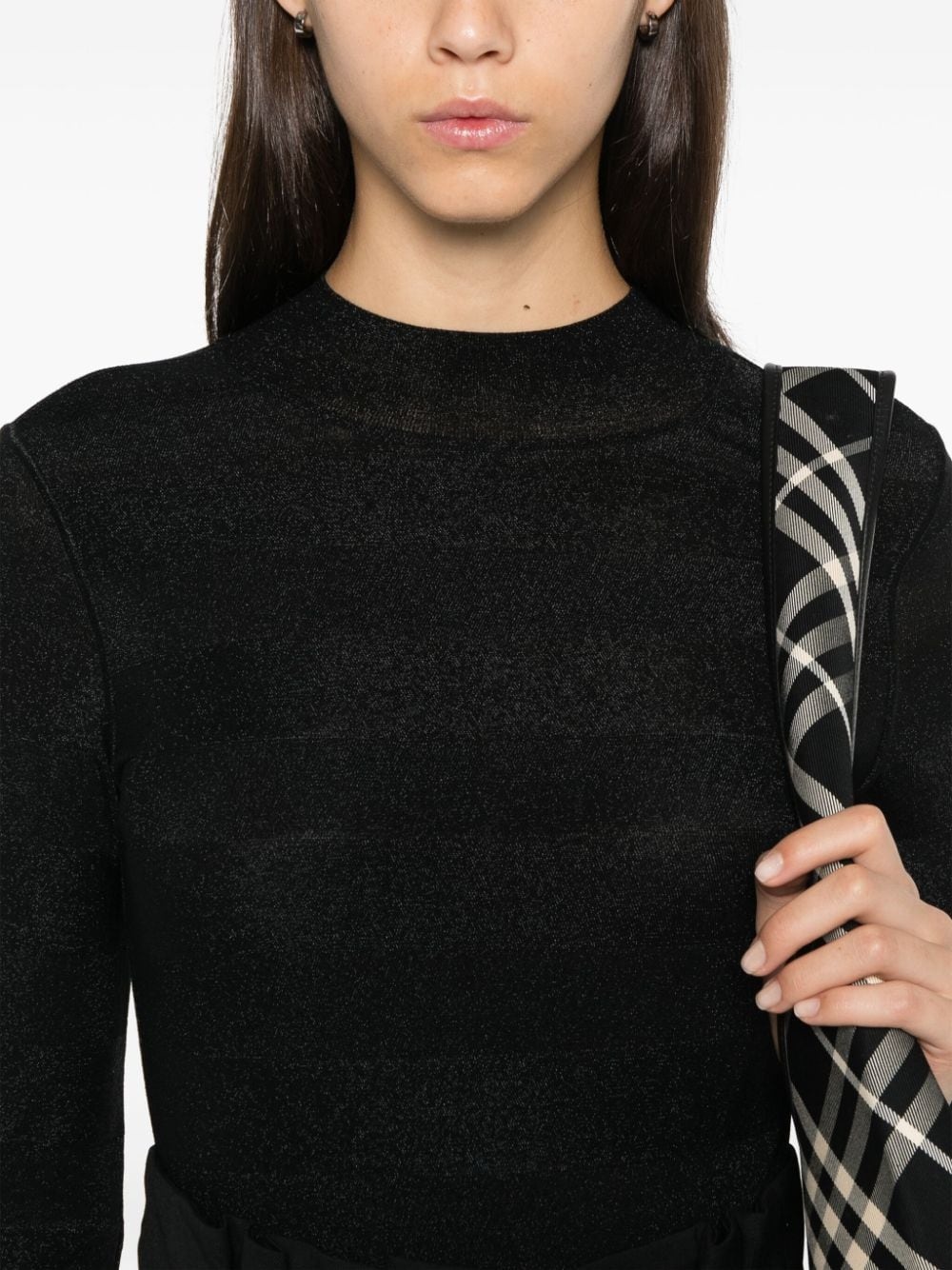 mock-neck sweater - 5