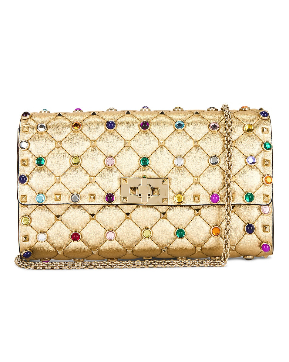 Rockstud Spike Shoulder Bag - 1