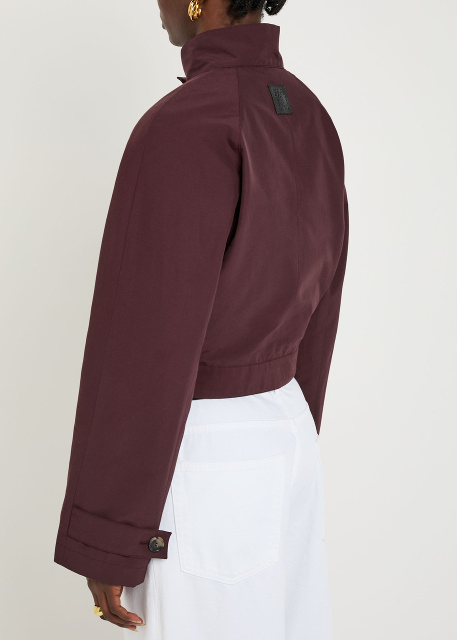 Loewe Belted Cotton-blend Poplin Trench Jacket - 3