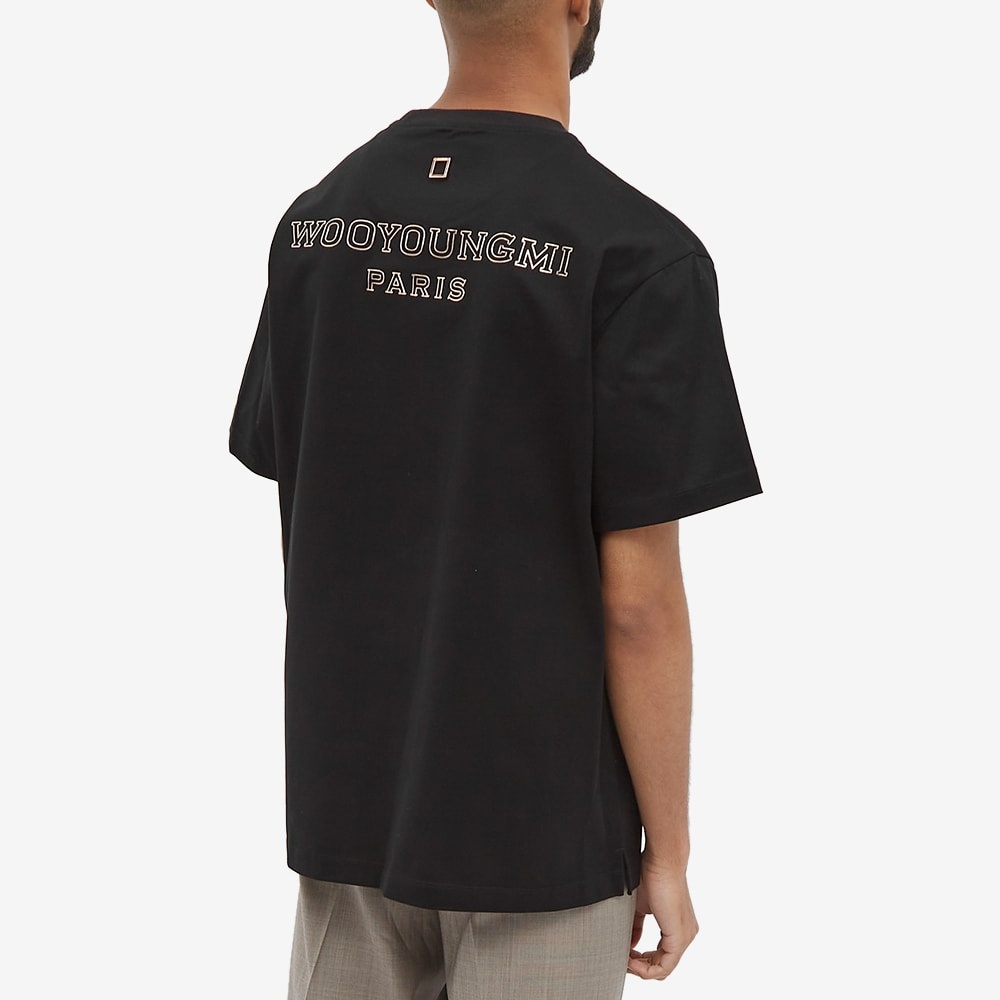 Wooyoungmi Outline Back Logo Tee - 6