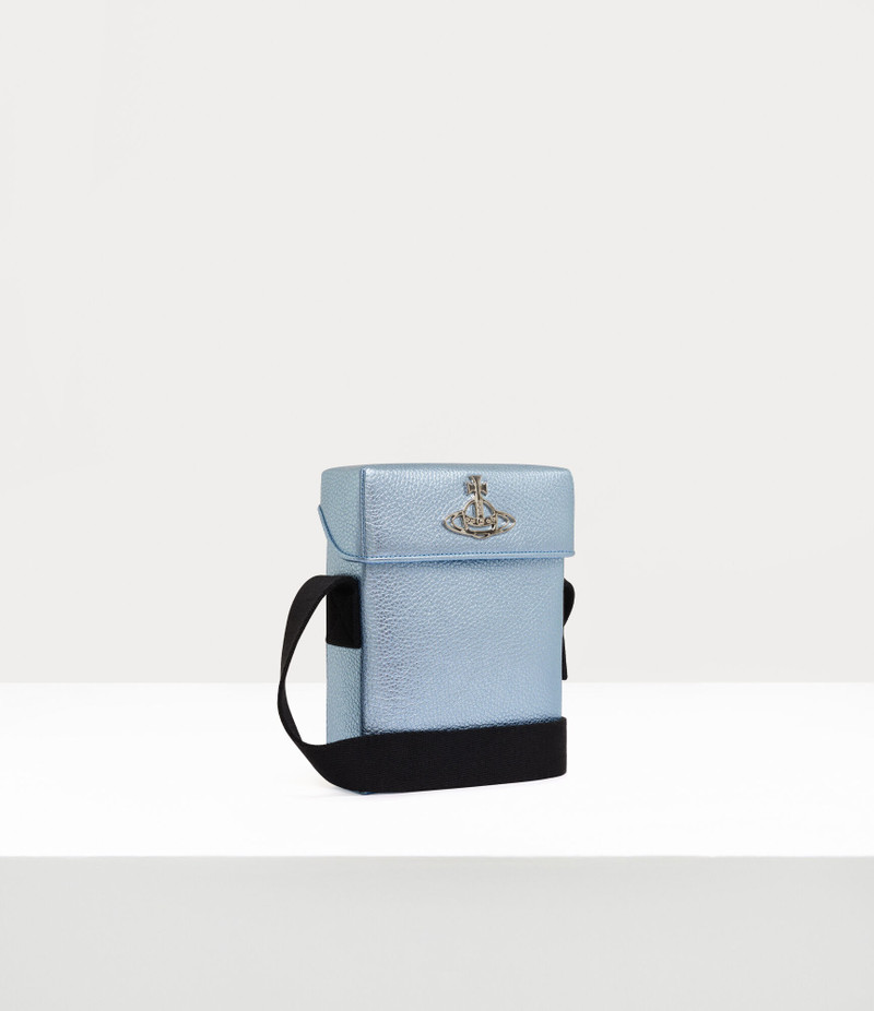 Vivienne Westwood GRAIN LEATHER CROSSBODY BAG outlook