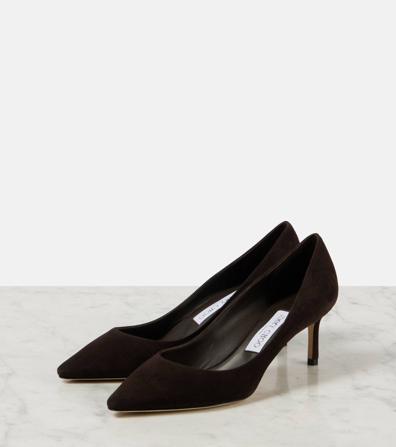 Romy 60 suede pumps 3