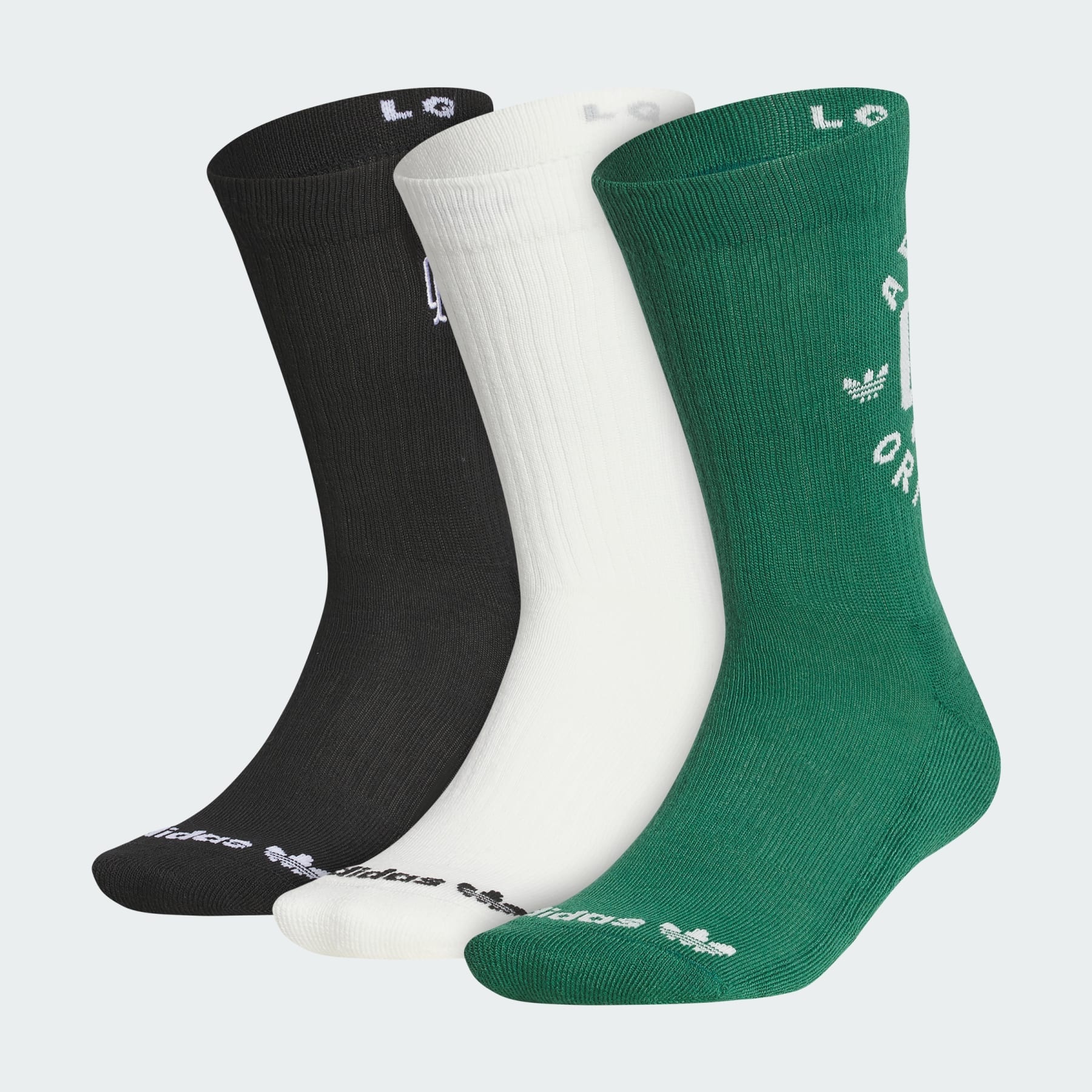 Originals Collegiate Crest 3-Pack Crew Socks - 1