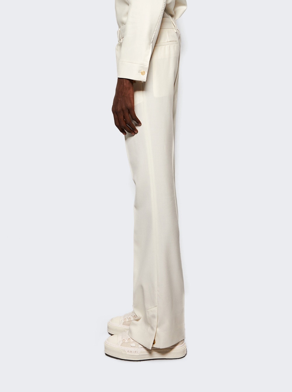 Ma Flare Trousers Alabaster - 3