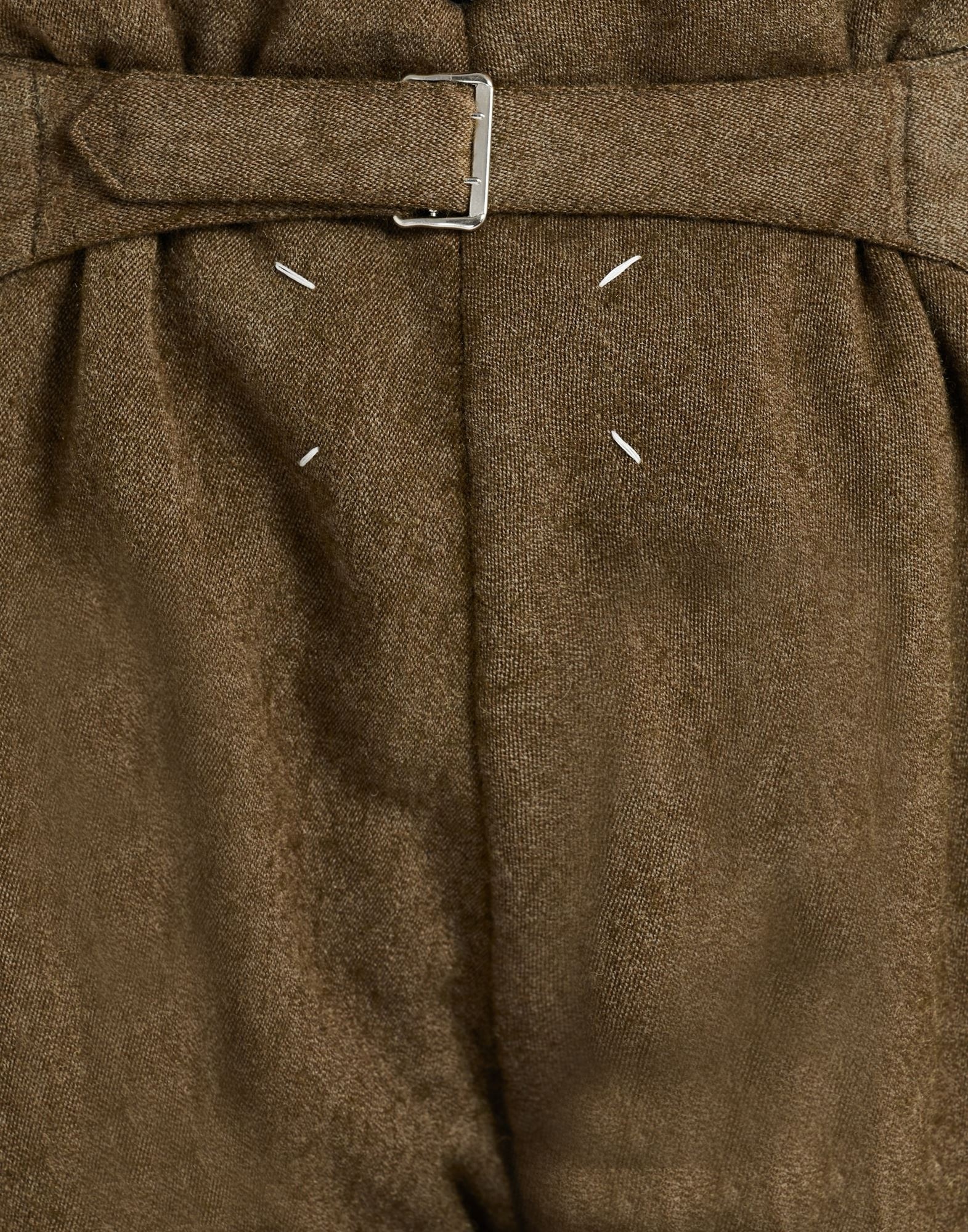Padded wool trousers - 6