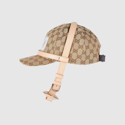 GUCCI Gucci 100 baseball hat with harness outlook