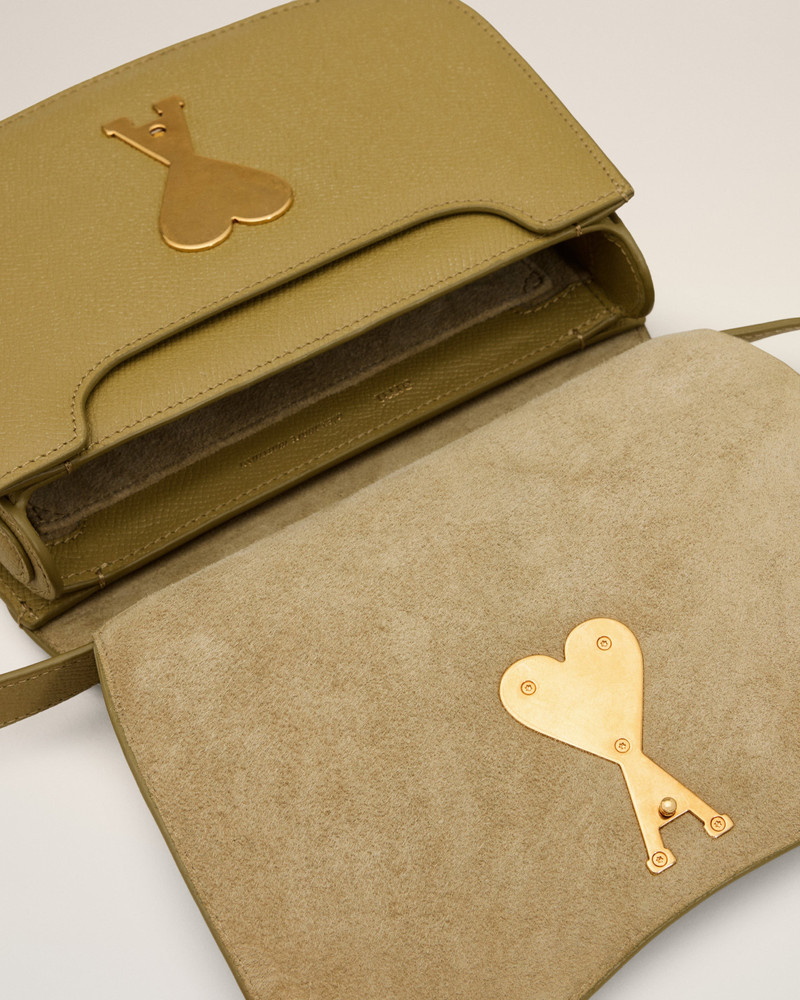 YELLOW LEATHER TOP HANDLE PARIS PARIS BAG 5