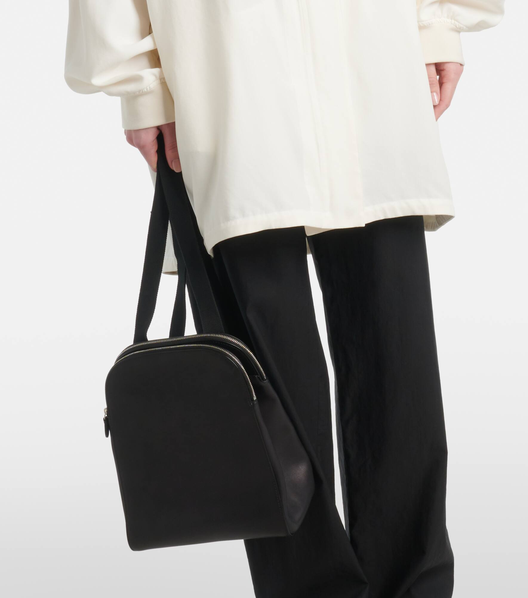Leather backpack - 2