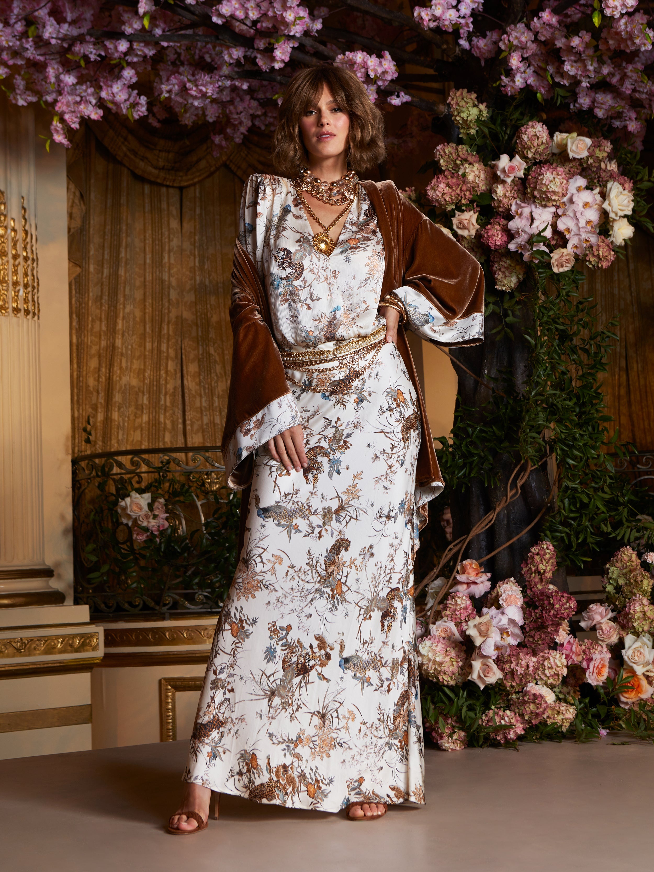 Nabi Velvet Kimono - 7