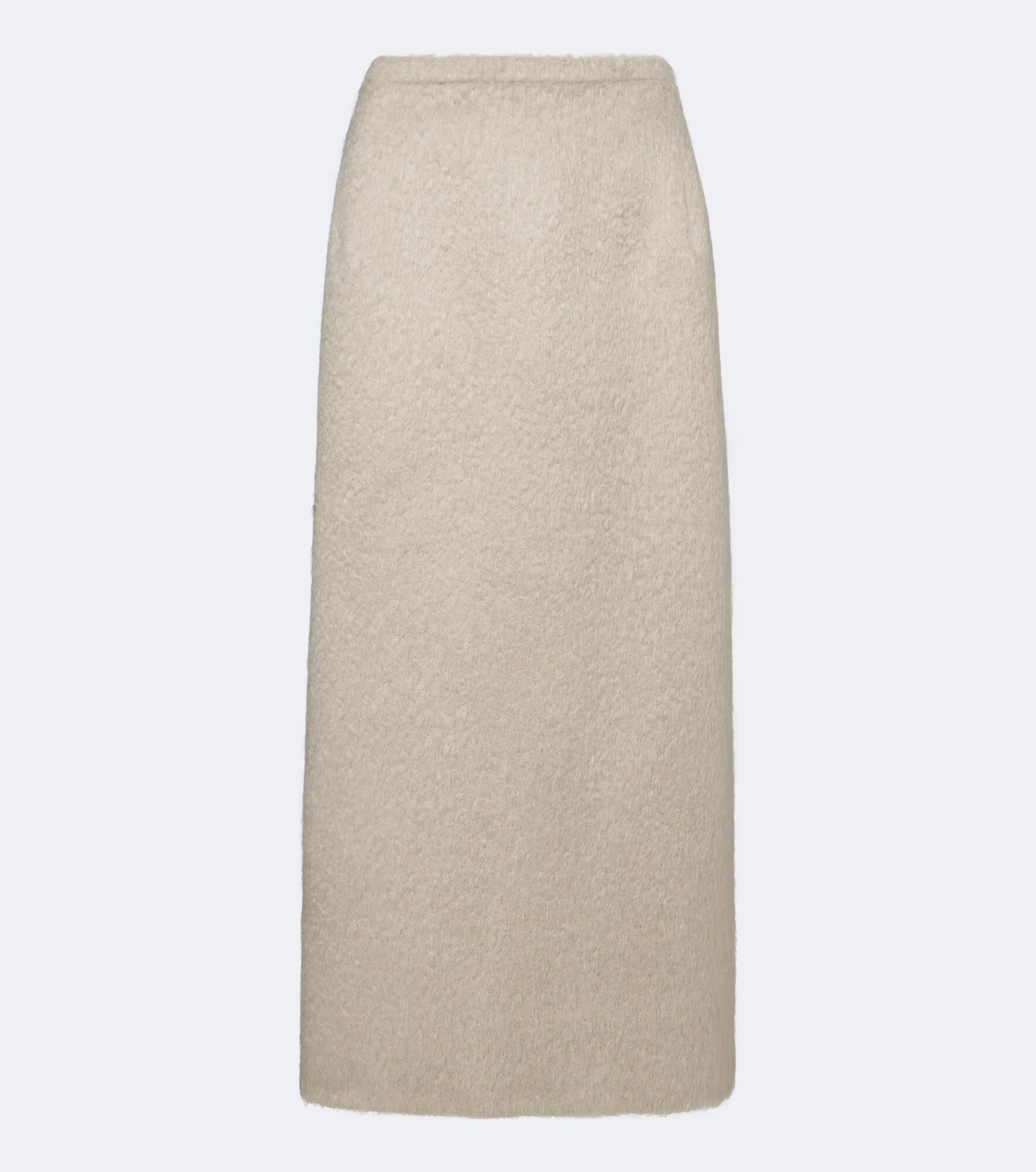 Mohair and wool-blend midi skirt - 1
