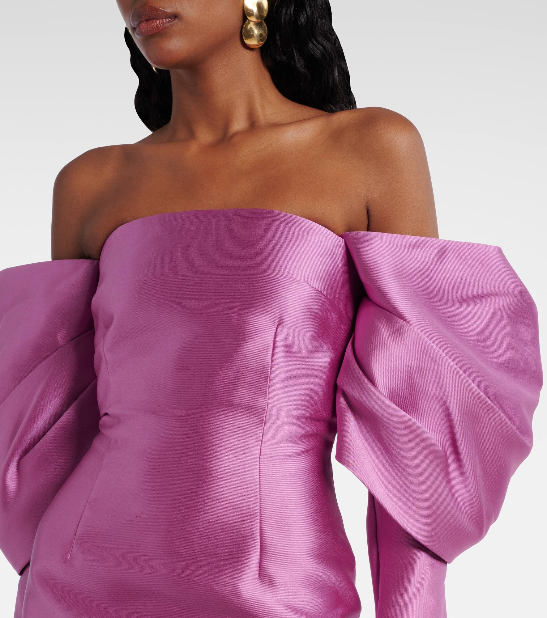 Freja satin minidress - 4