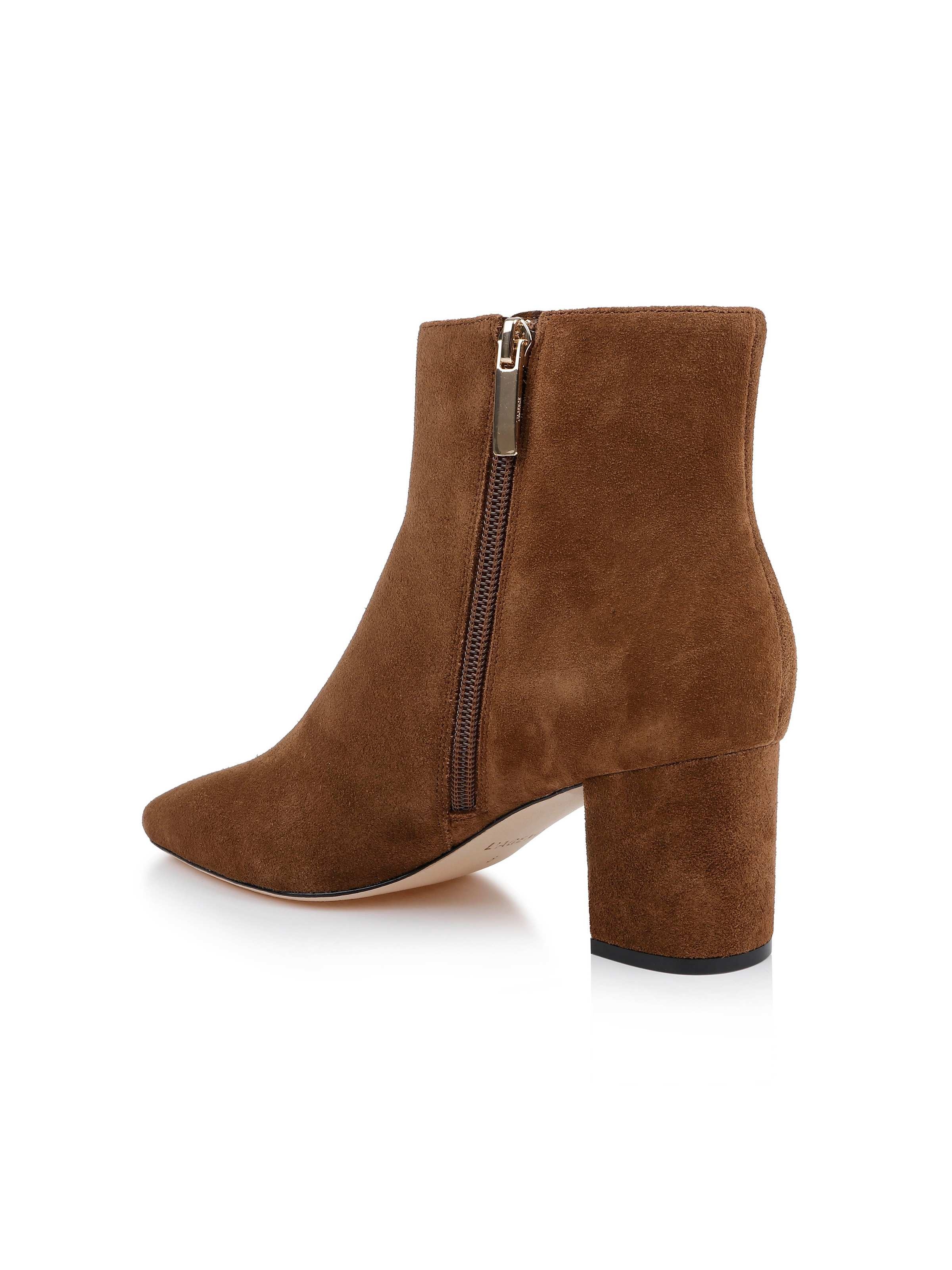 Melanie Suede Bootie - 3