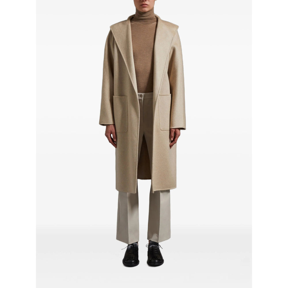 Max Mara Neutrals Coats - Single Breasted Coats Women - 3