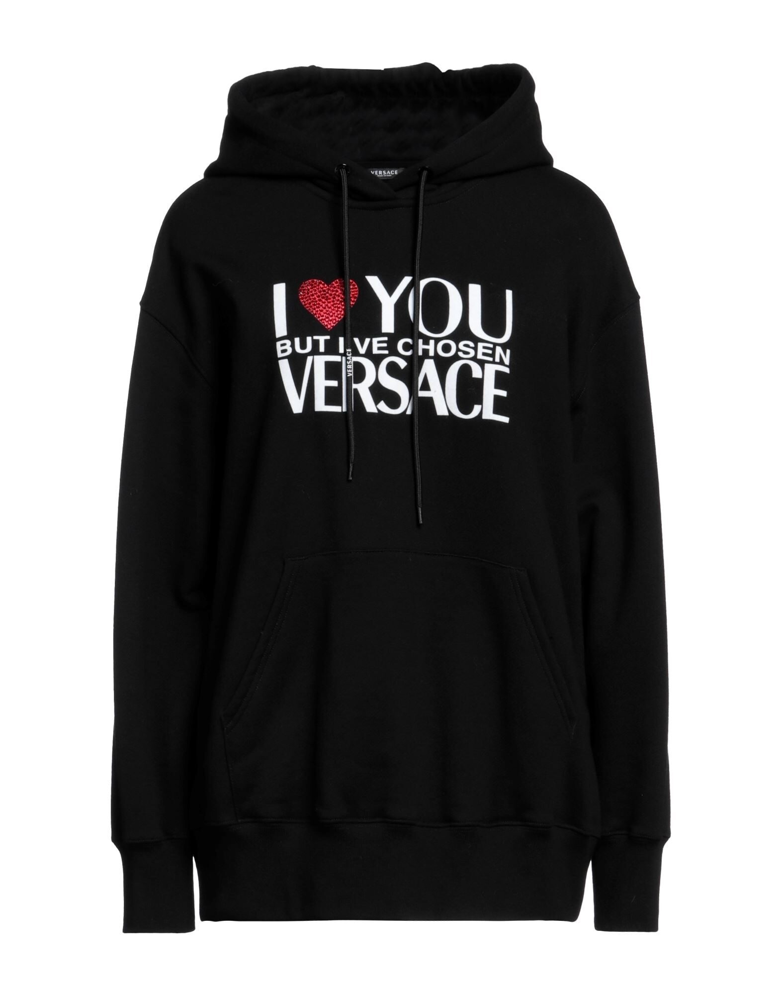 White Women's Hooded Sweatshirt - 1