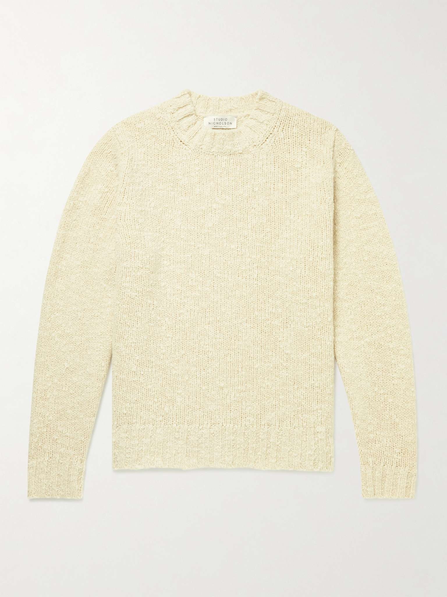 Trinity Wool-Blend Bouclé Sweater - 1