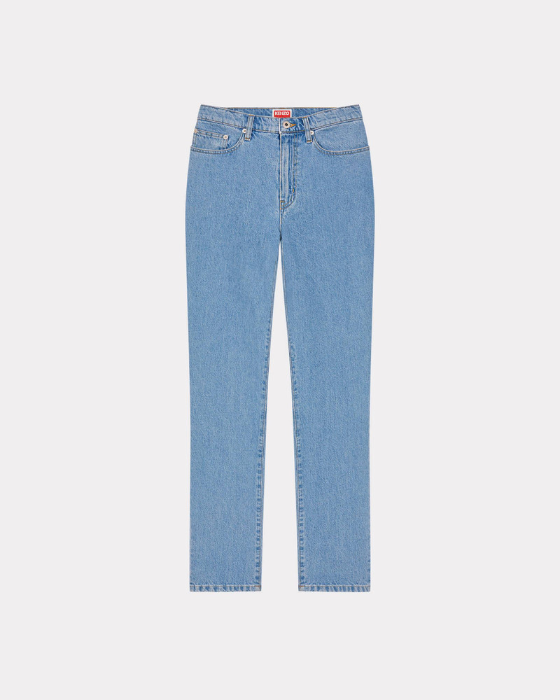 'Year of the Dragon' cropped embroidered ASAGAO jeans 1