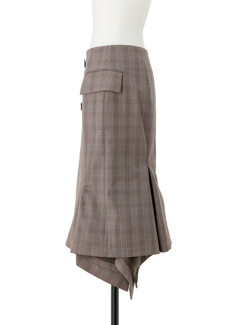 sacai Wool Silk Suiting Skirt outlook