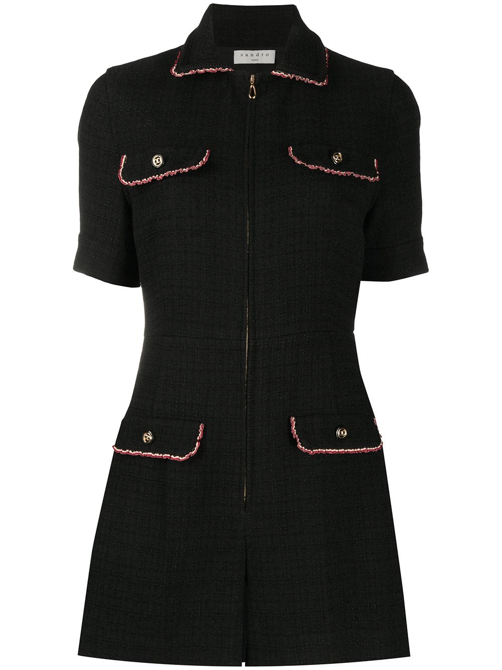 Cynthia tweed playsuit - 1