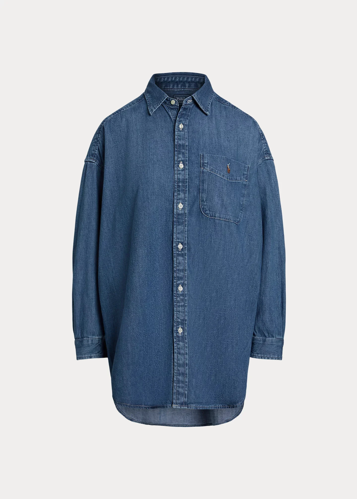 Oversize Denim Shirt - 1