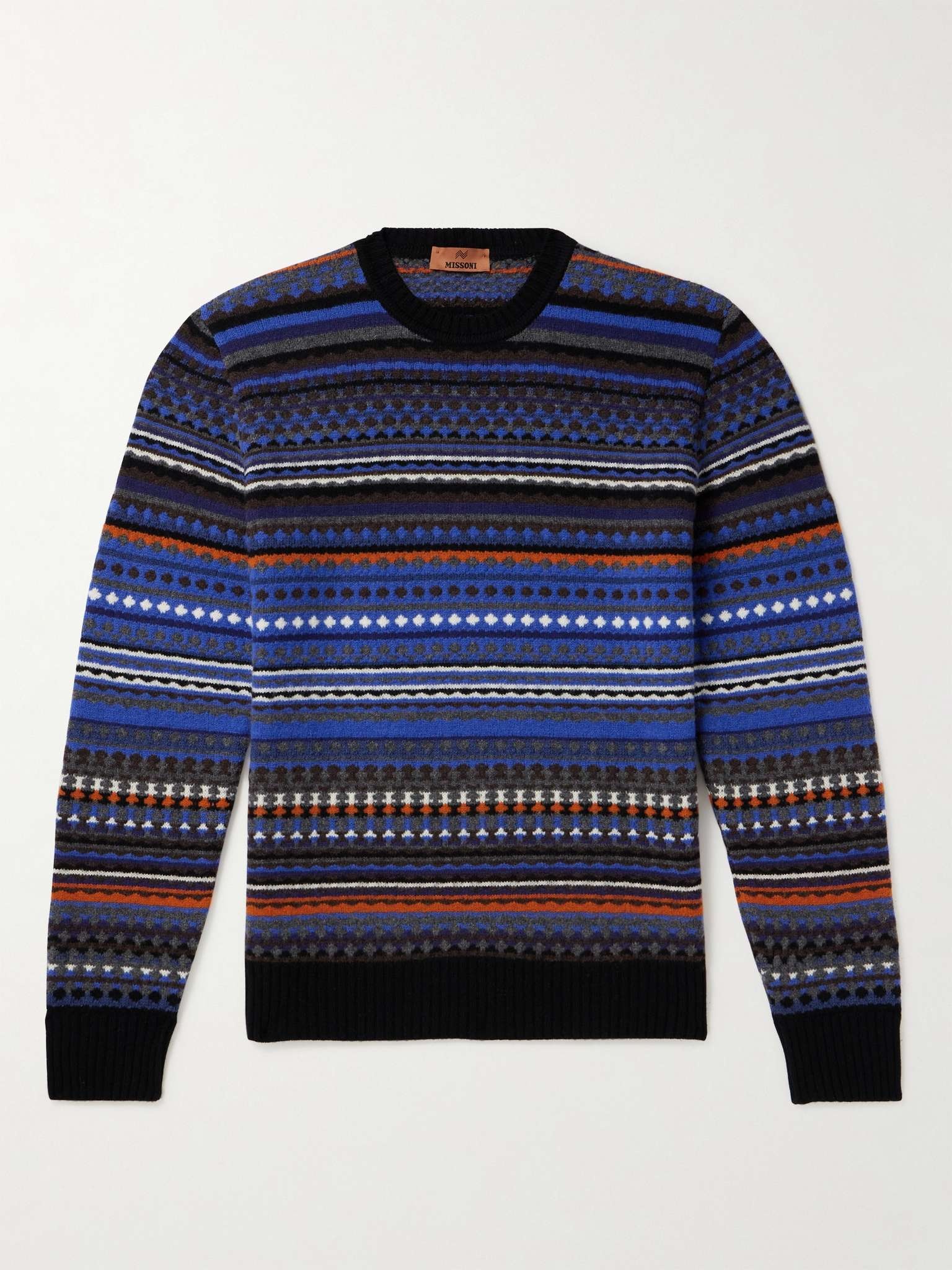 Jacquard-Knit Sweater - 1
