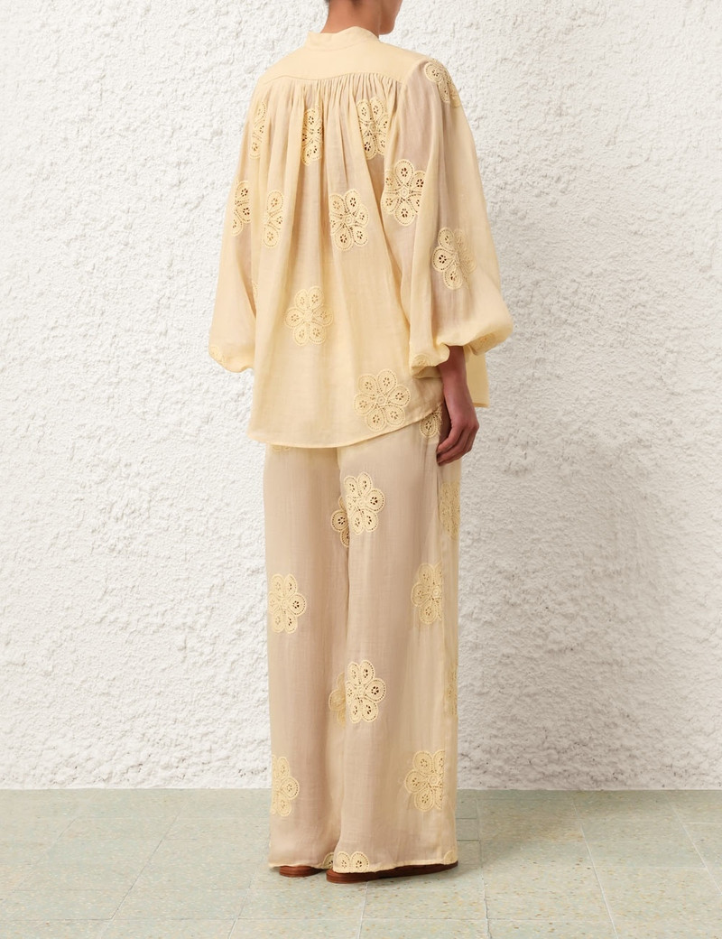ACADIAN EMBROIDERED 바지 4