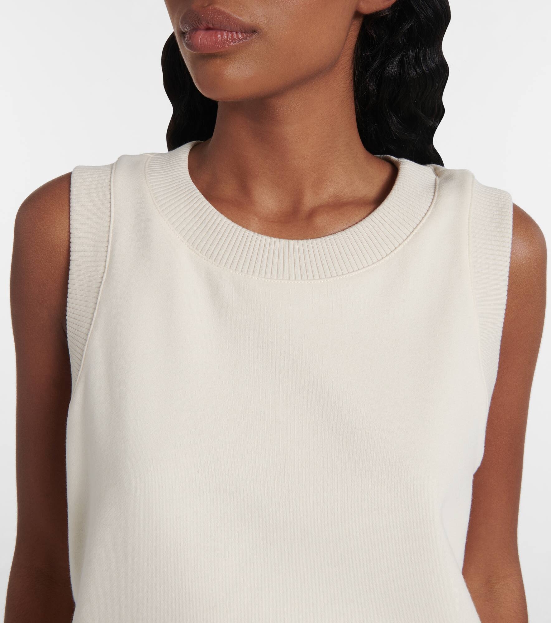 Layered cotton tank top - 4