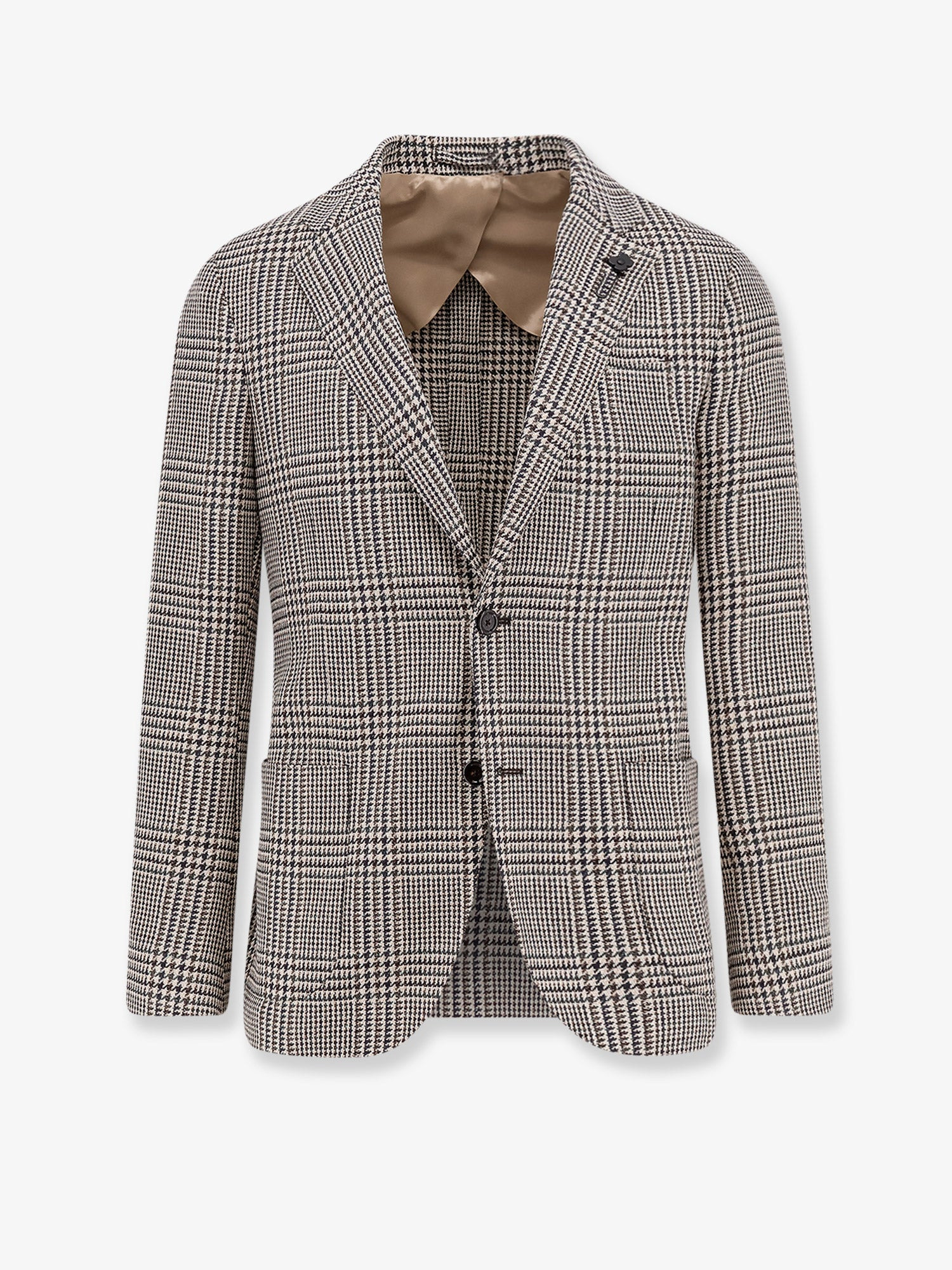 MADRAS WOOL BLEND BLAZER - 1