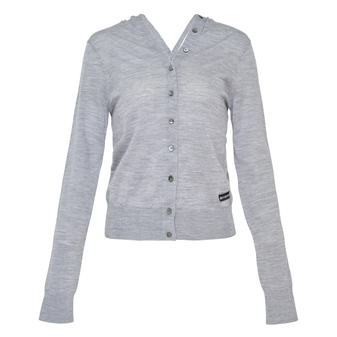 Long Sleeve Continuous Placket Cardigan - 1