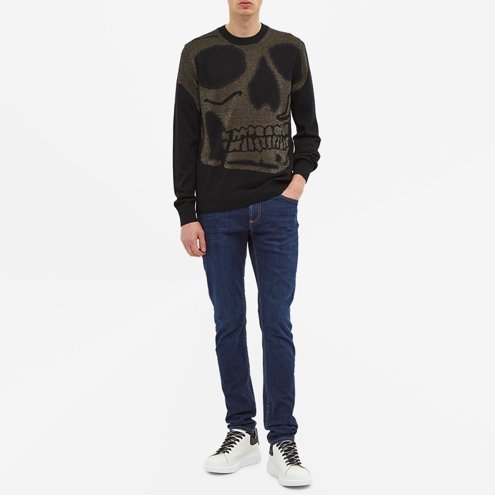 Alexander McQueen Skull Intarsia Knit - 7