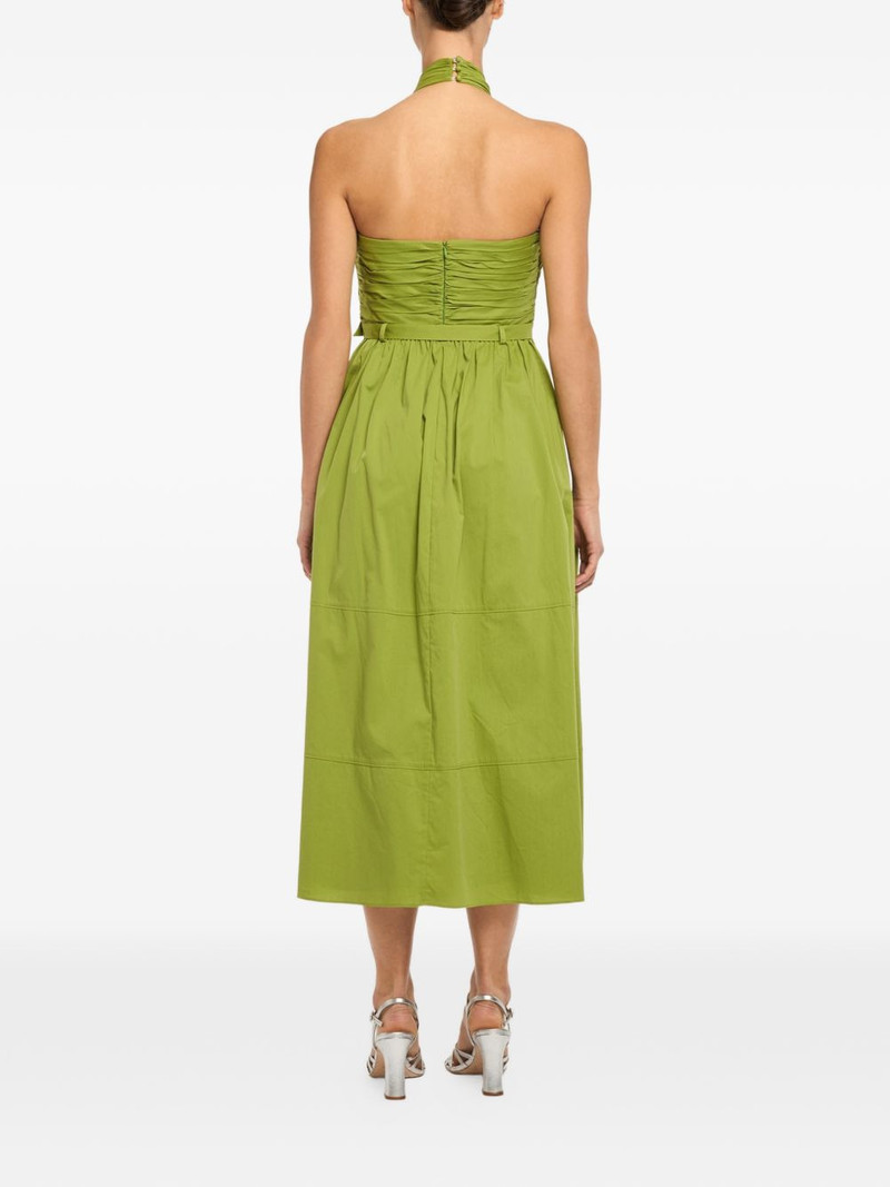 Marcie belted halterneck midi dress 4