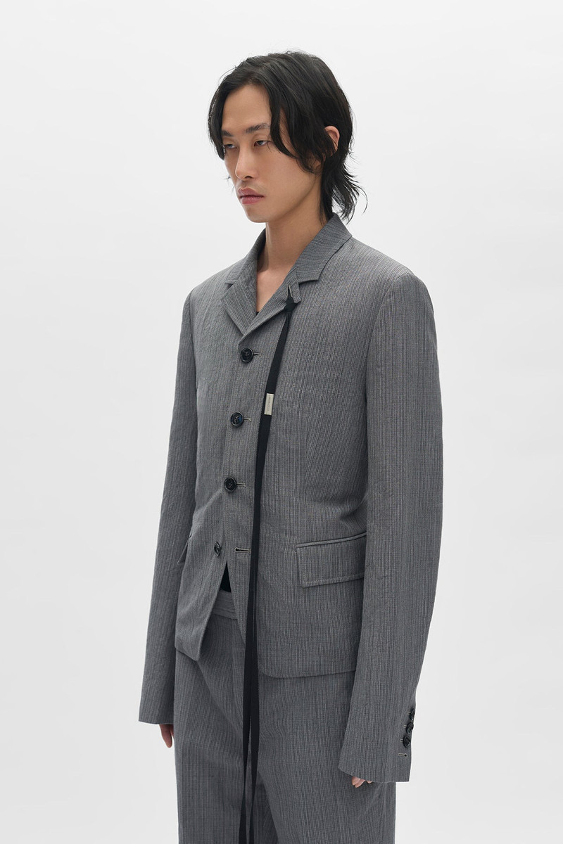 Ann Demeulemeester Reinier Slim Fit Deconstructed Jacket outlook