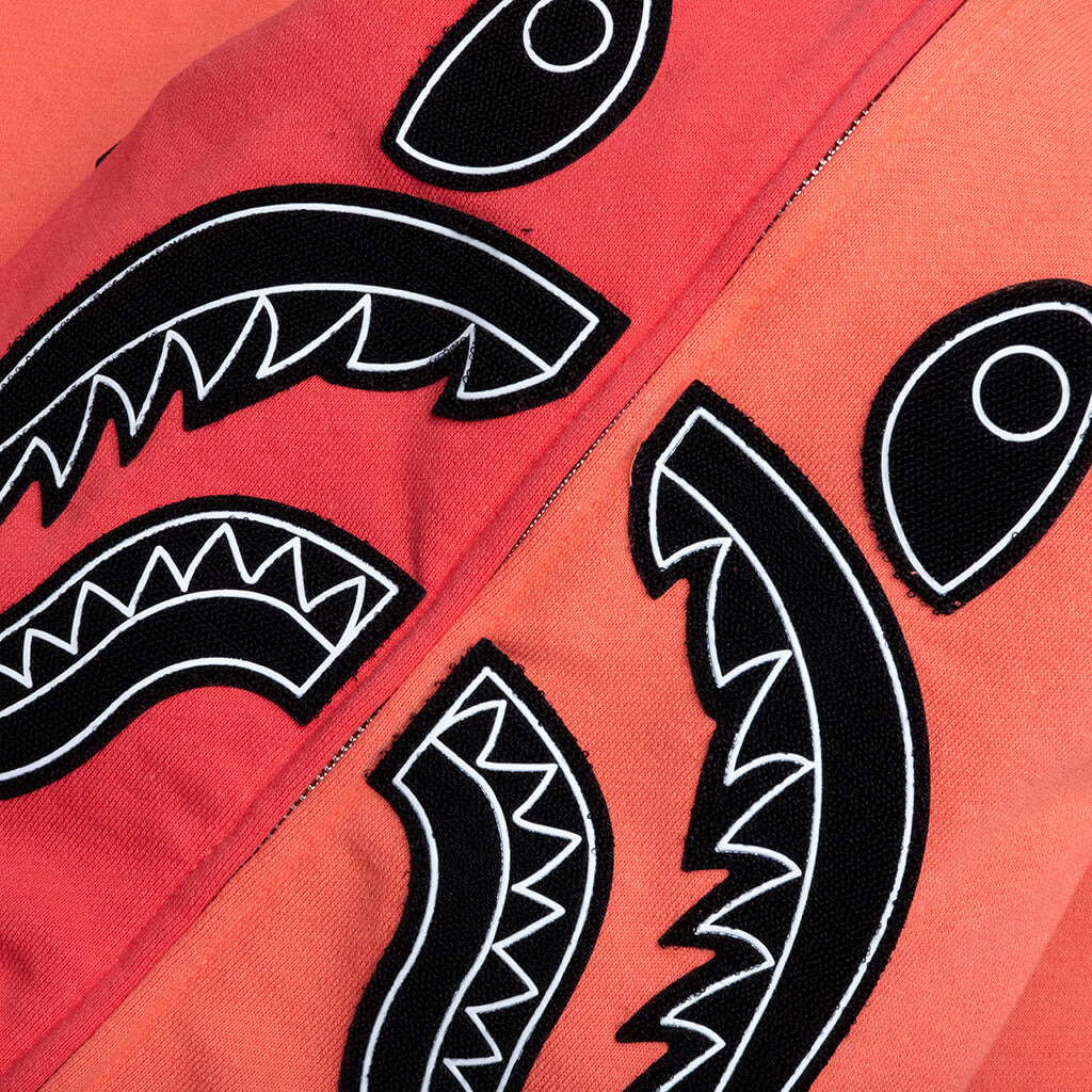 SHARK FULL ZIP HOODIE KOREA - ORANGE - 5