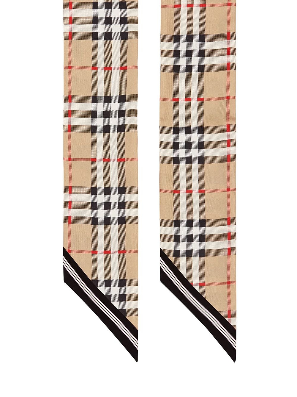 Vintage Check skinny scarf - 2