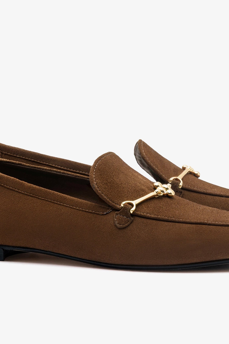Katherine Loafer Burnt Umber Suede 4