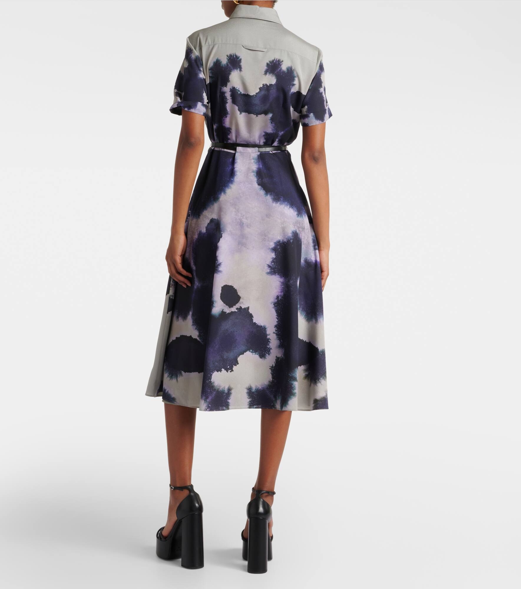 Kiera printed midi dress - 3