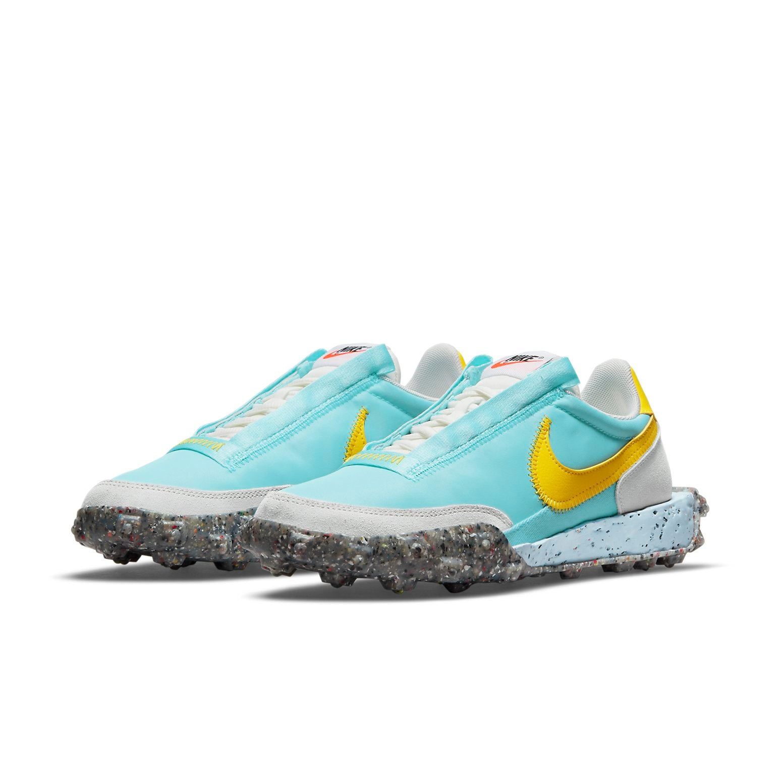 (WMNS) Nike Waffle Racer Crater 'Bleached Aqua' CT1983-400 - 3