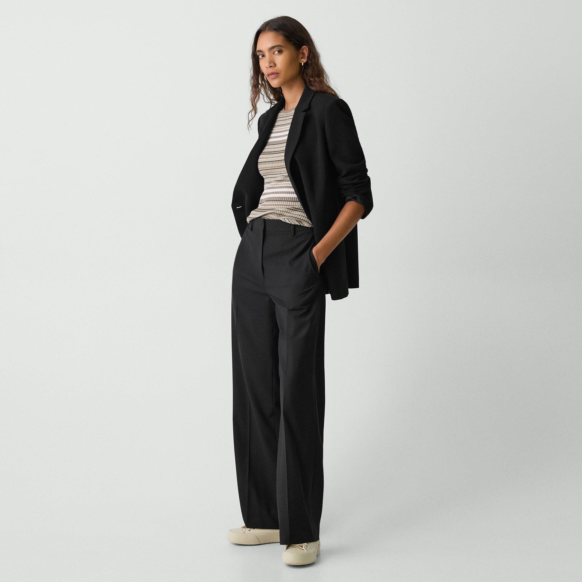 Straight Pant in Good Wool - 3