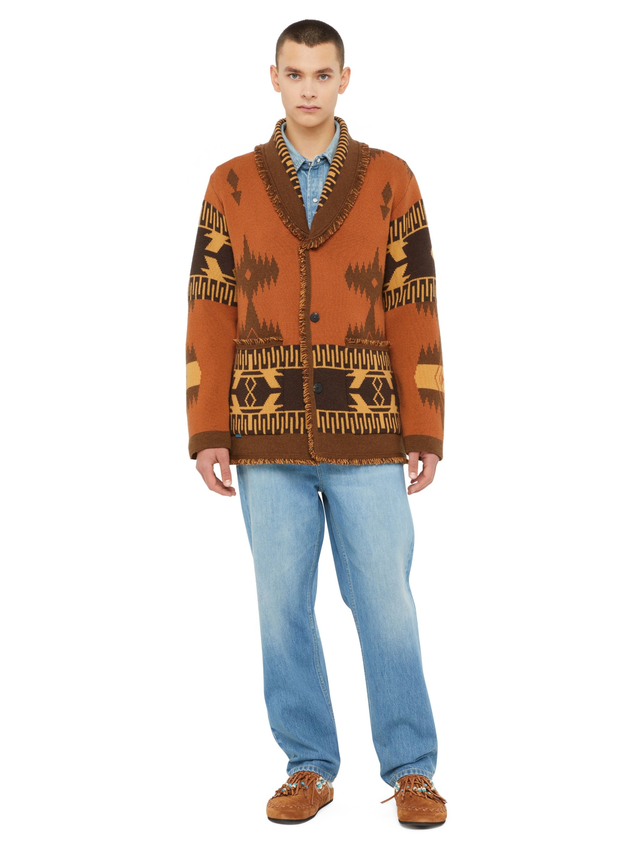 Icon Jacquard Cardigan - 4