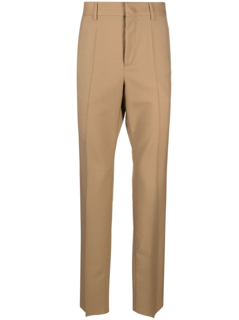 wool-blend trousers - 1