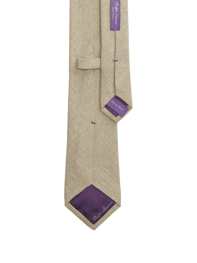 Ralph Lauren piqué-texture tie outlook