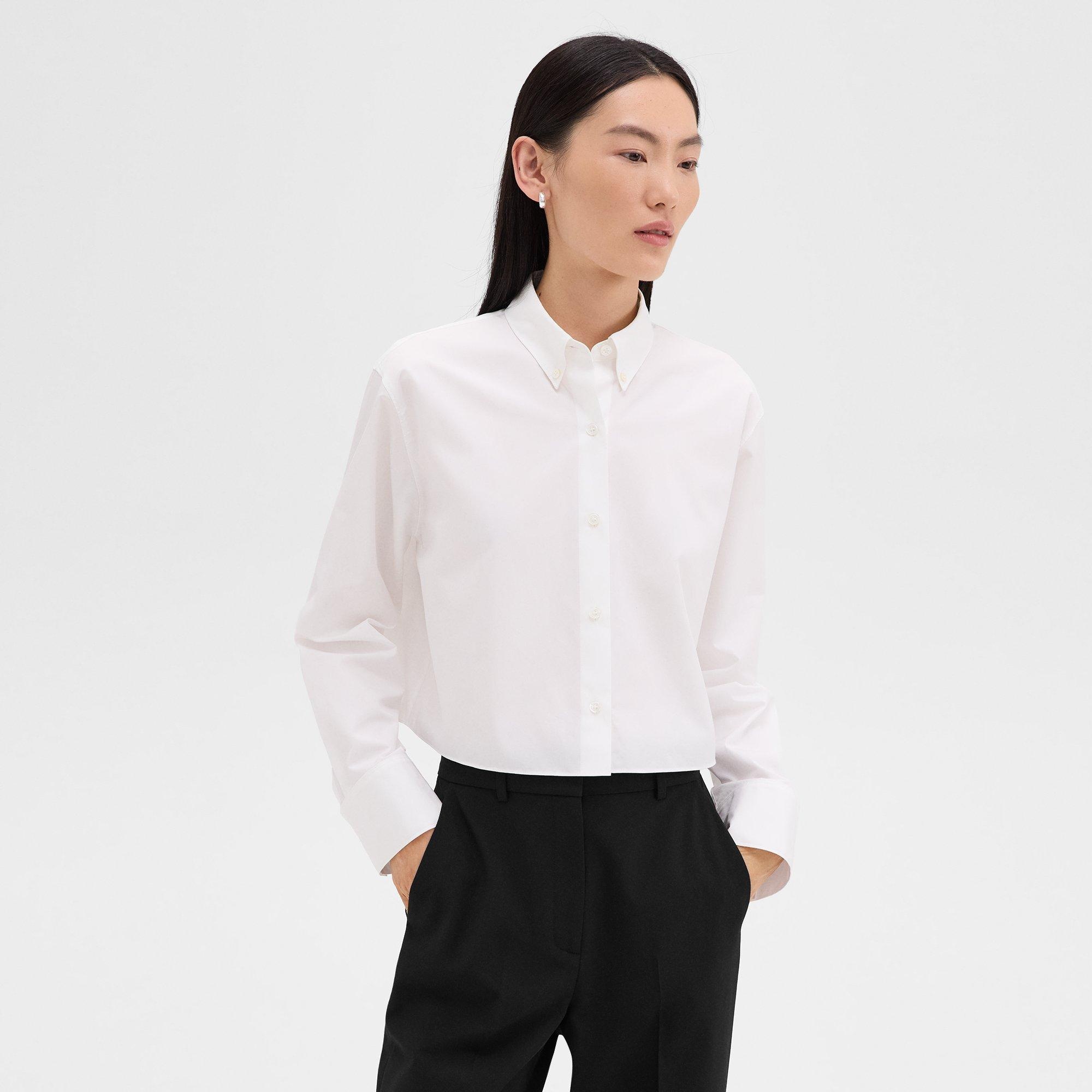 Cropped Shirt in Good Cotton - 2