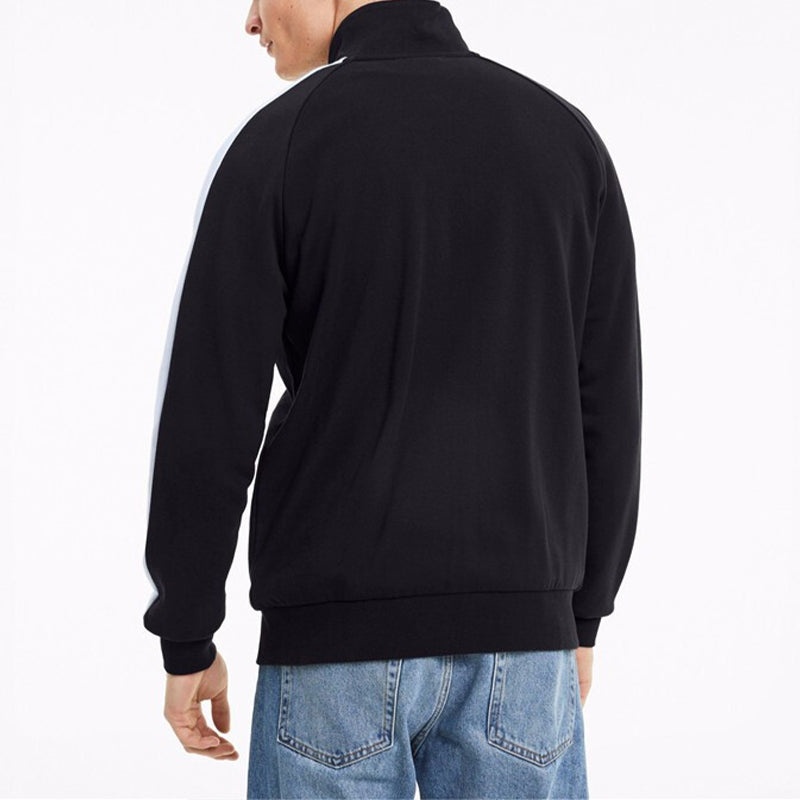 PUMA Iconic T7 Track Top FT Knit Jacket Black 599331-01 - 4