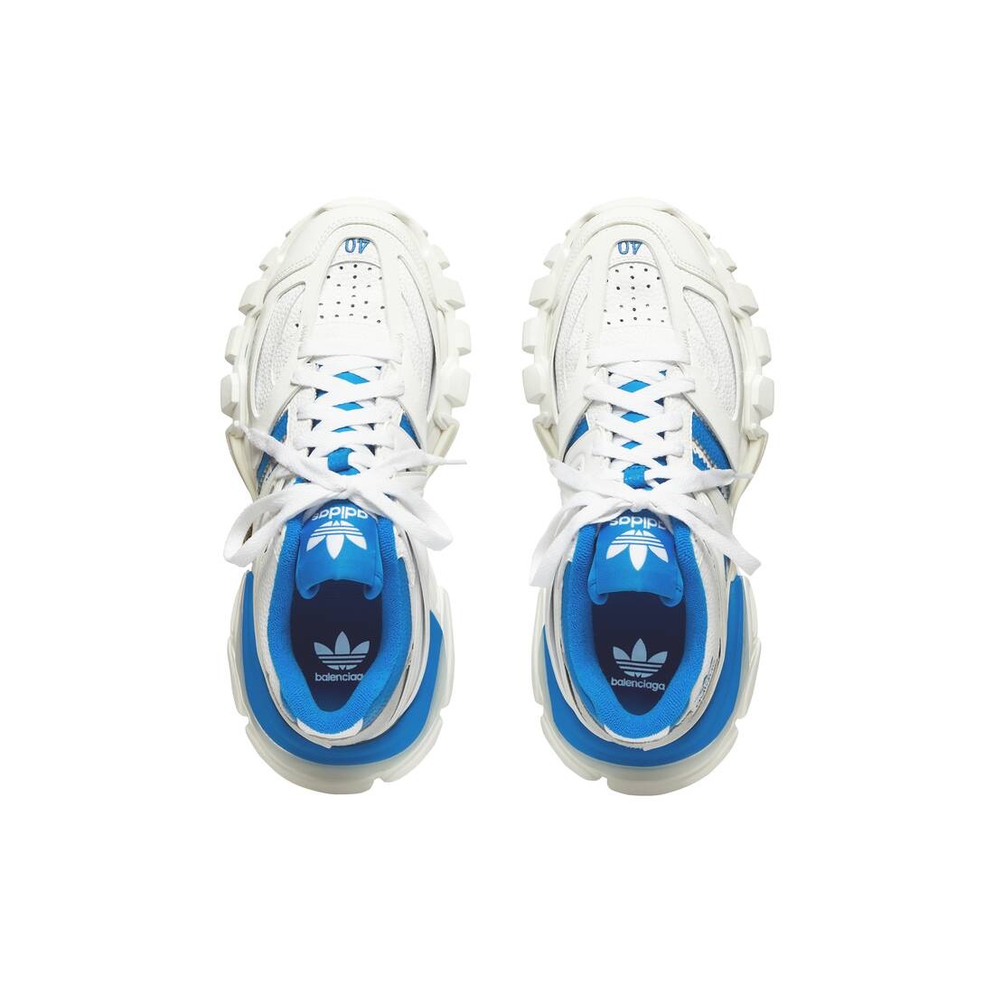 Men's Balenciaga / Adidas Track Forum Low Top Sneaker  in White - 5